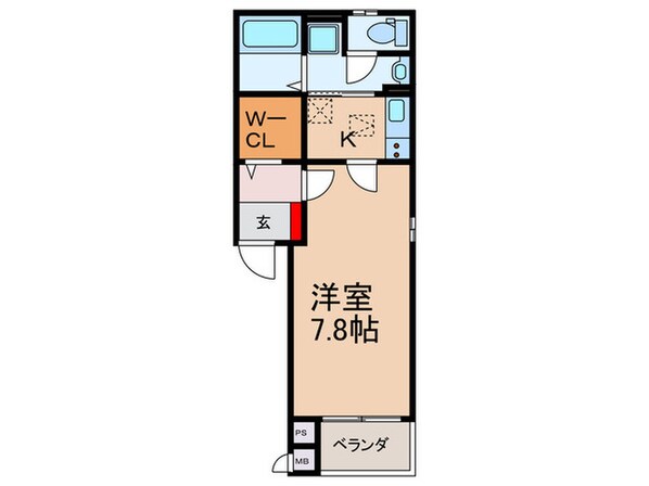 プログレＮΘの物件間取画像